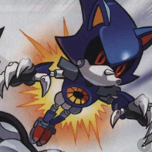 😡 Стикер «Metal Sonic» для Telegram