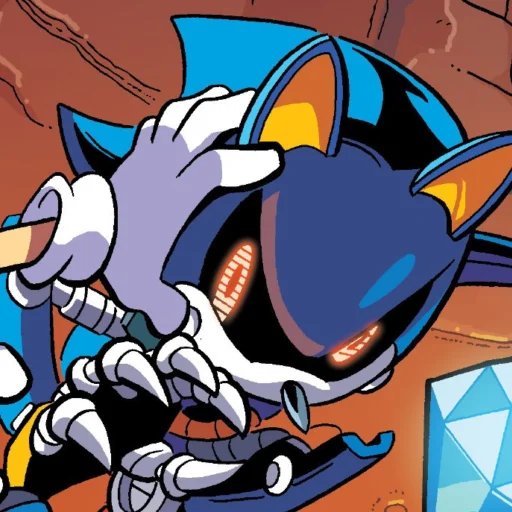 🤖 Стикер «Metal Sonic» для Telegram