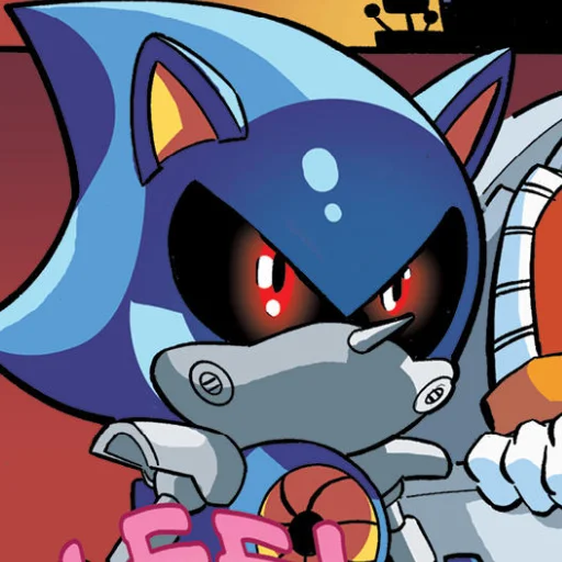 😡 Стикер «Metal Sonic» для Telegram