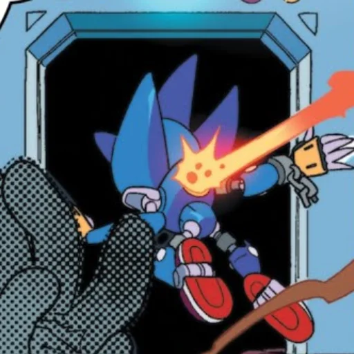 👋 Стикер «Metal Sonic» для Telegram