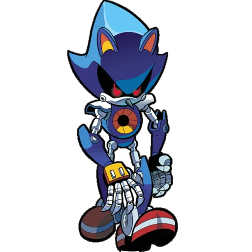 🚶 Стикер «Metal Sonic» для Telegram