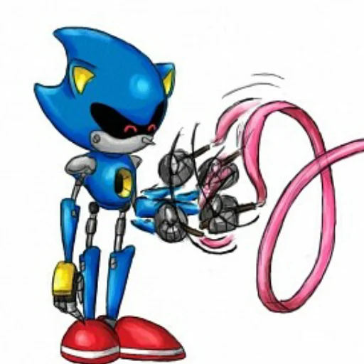 😁 Стикер «Metal Sonic» для Telegram