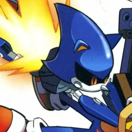 🤖 Стикер «Metal Sonic» для Telegram