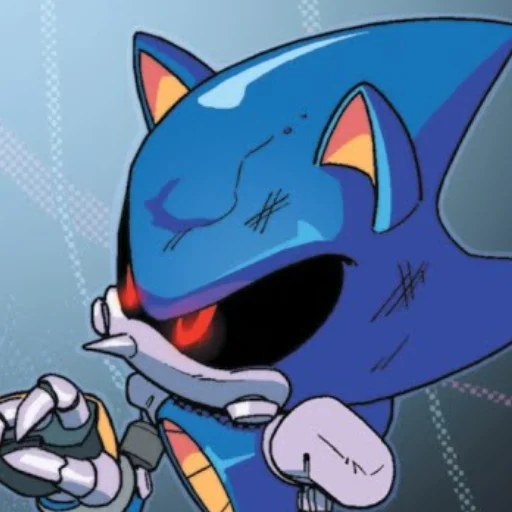🤖 Стикер «Metal Sonic» для Telegram