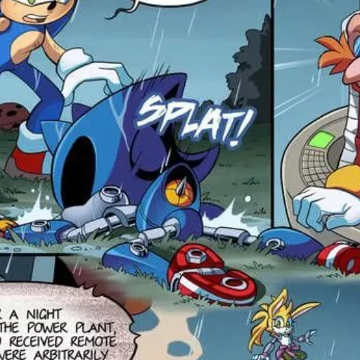 😵 Стикер «Metal Sonic» для Telegram