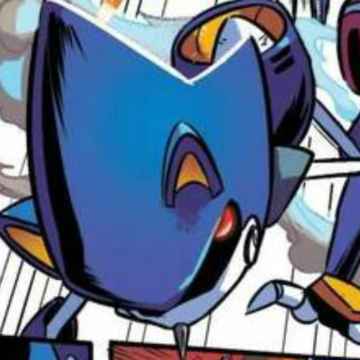 😡 Стикер «Metal Sonic» для Telegram