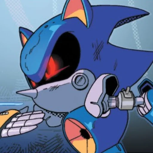 😾 Стикер «Metal Sonic» для Telegram