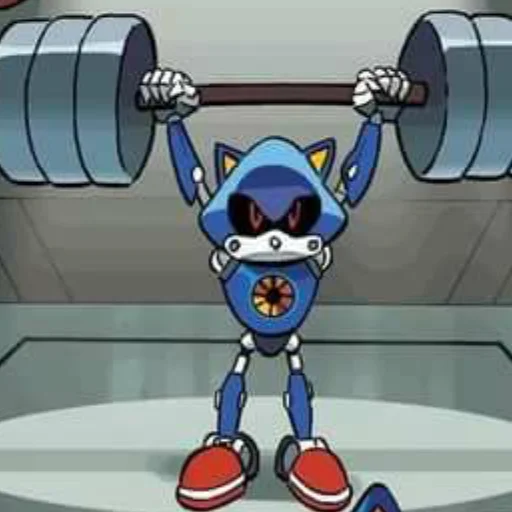🏋️ Стикер «Metal Sonic» для Telegram