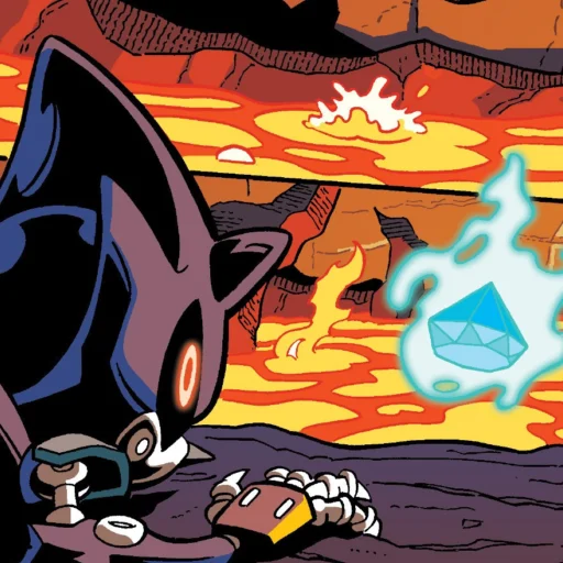 🤖 Стикер «Metal Sonic» для Telegram