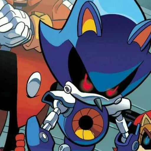 🤖 Стикер «Metal Sonic» для Telegram