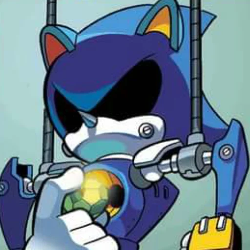😶 Стикер «Metal Sonic» для Telegram