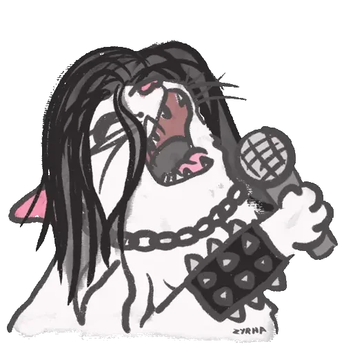 😀 Стикер «Metal cat» для Telegram