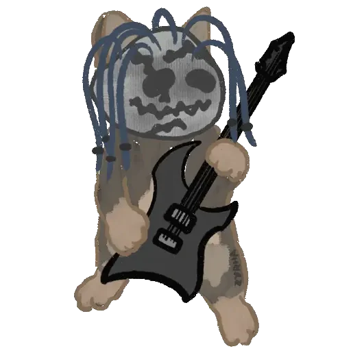 😀 Стикер «Metal cat» для Telegram