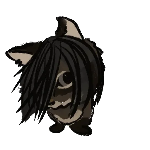 Стикерпак Metal cat для Telegram