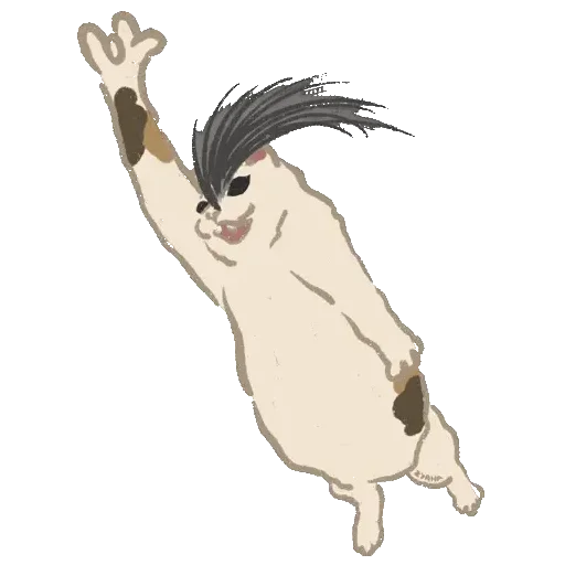 😀 Стикер «Metal cat» для Telegram