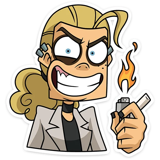 ⭐ Стикер «Ди - Metal Family» для Telegram