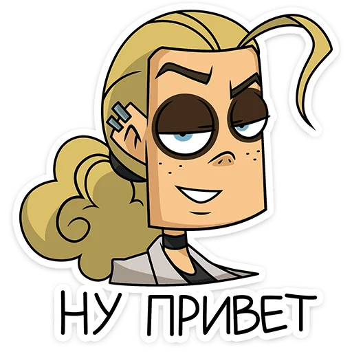 Стикерпак Ди - Metal Family для Telegram