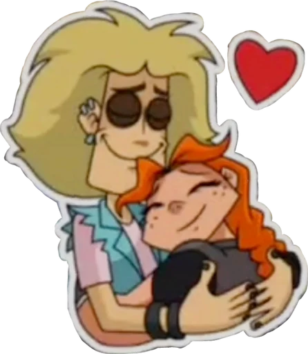 💗 Стикер «Metal Family, Glam (qzzvnt)» для Telegram