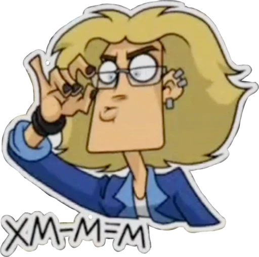 🤔 Стикер «Metal Family, Glam (qzzvnt)» для Telegram
