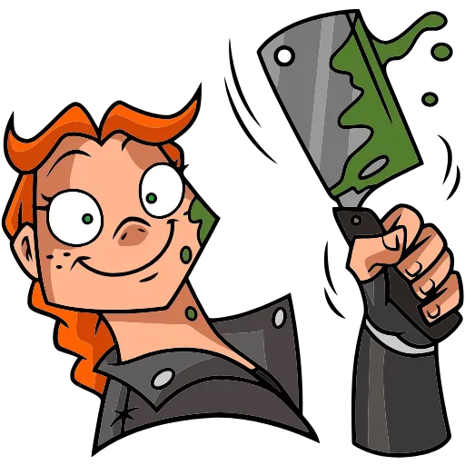 🔪 Эмодзи «Виктория» для Telegram