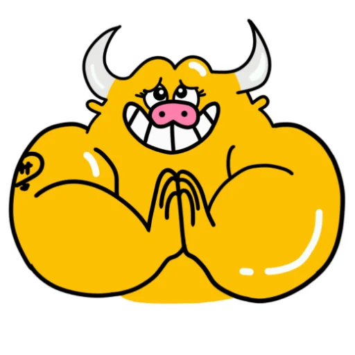 🥺 Стикер «Metall Bull» для Telegram