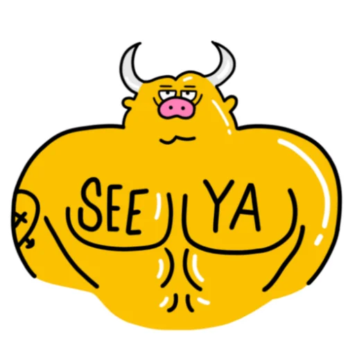 💪 Стикер «Metall Bull» для Telegram