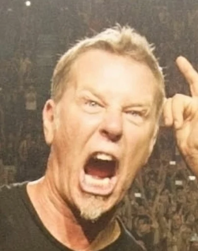 😲 Стикер «Metallica» для Telegram