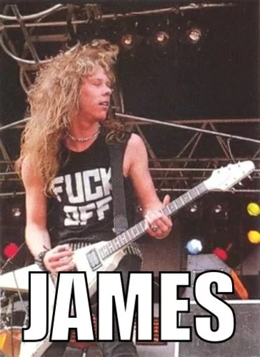 🎸 Стикер «Metallica» для Telegram