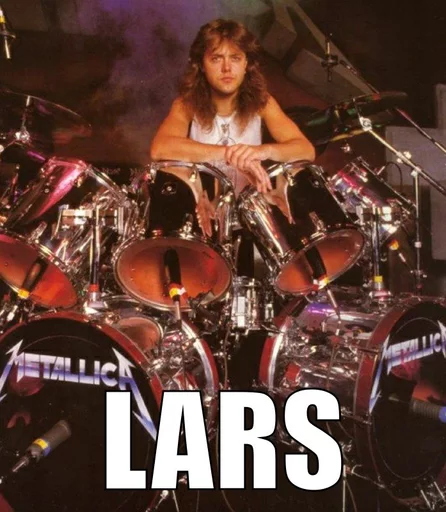 🥁 Стикер «Metallica» для Telegram