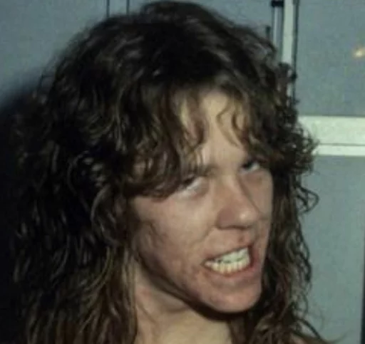 😠 Стикер «Metallica» для Telegram