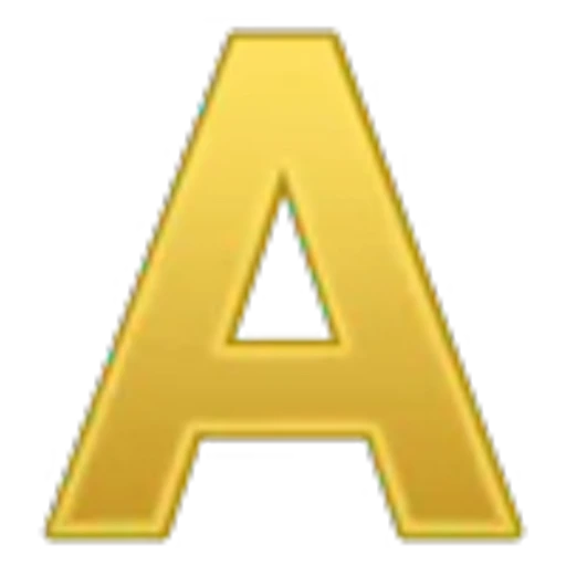 Стикерпак Metallic font для Telegram