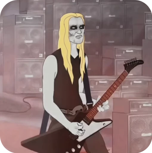 🎸 Стикер «Metalocalypse» для Telegram