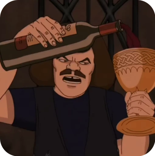 🍾 Стикер «Metalocalypse» для Telegram