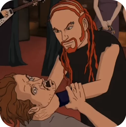 🤬 Стикер «Metalocalypse» для Telegram