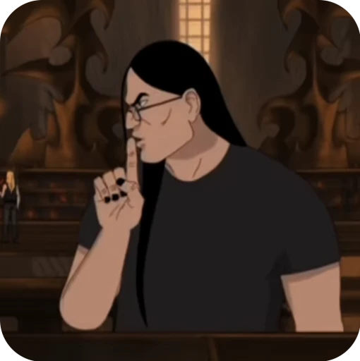 🤫 Стикер «Metalocalypse» для Telegram