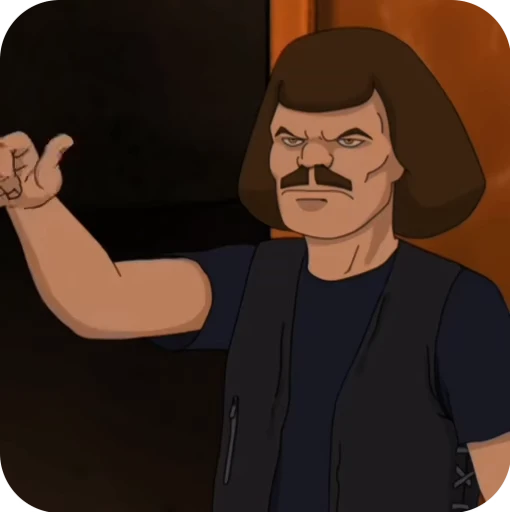 👎 Стикер «Metalocalypse» для Telegram