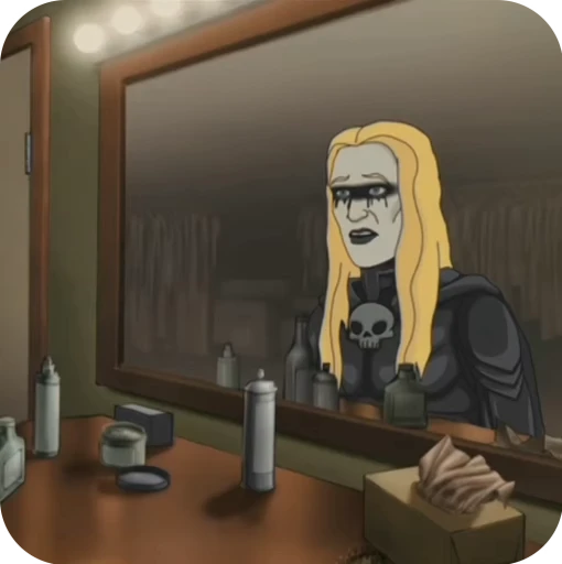 😭 Стикер «Metalocalypse» для Telegram