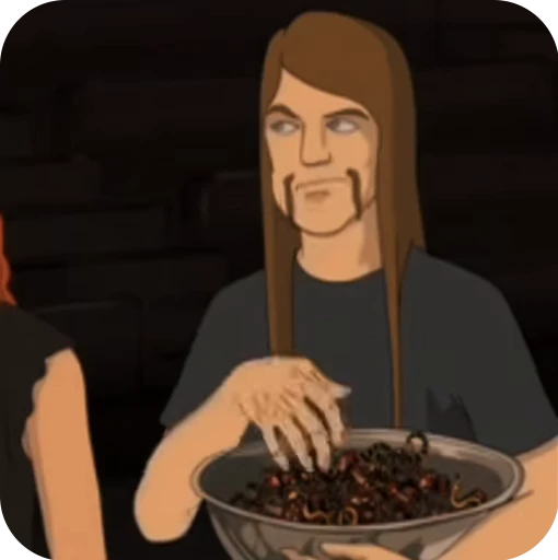🪱 Стикер «Metalocalypse» для Telegram
