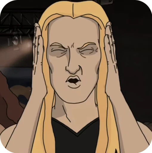 🙉 Стикер «Metalocalypse» для Telegram
