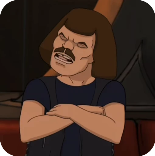 😒 Стикер «Metalocalypse» для Telegram