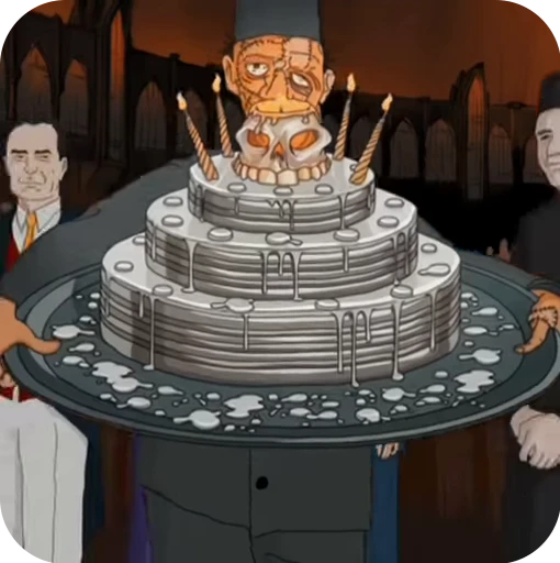 🎂 Стикер «Metalocalypse» для Telegram