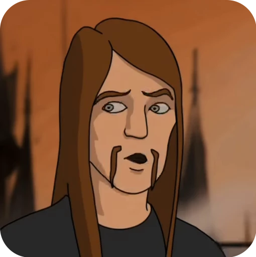 😮 Стикер «Metalocalypse» для Telegram