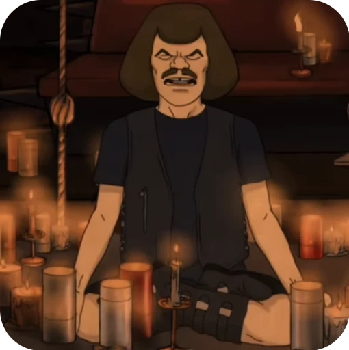 🕯 Стикер «Metalocalypse» для Telegram