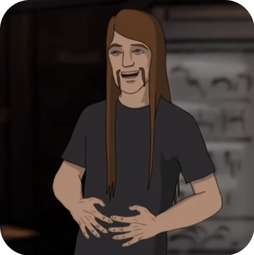😂 Стикер «Metalocalypse» для Telegram