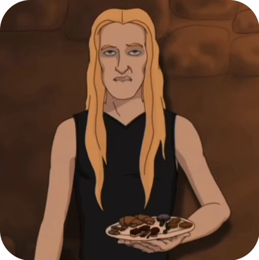 🤷‍♂️ Стикер «Metalocalypse» для Telegram