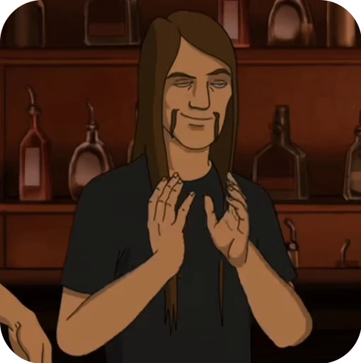 👏 Стикер «Metalocalypse» для Telegram