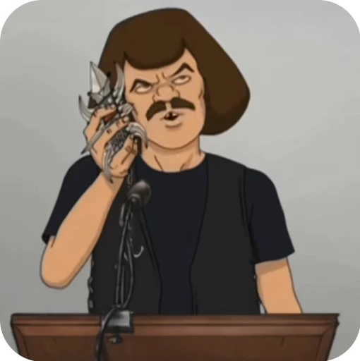 📞 Стикер «Metalocalypse» для Telegram