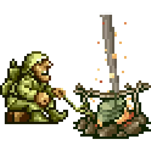🍗 Стикер «Metal Slug» для Telegram