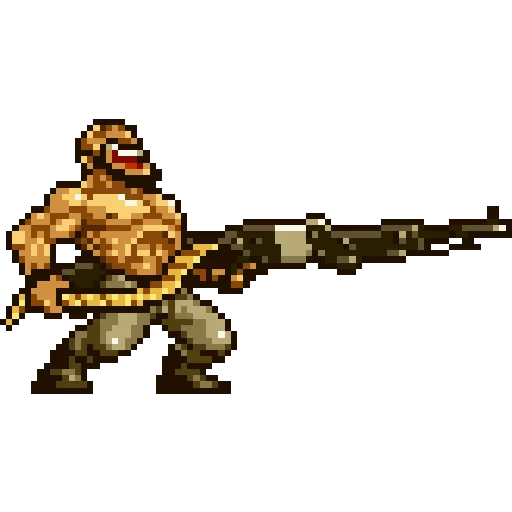 😆 Стикер «Metal Slug» для Telegram