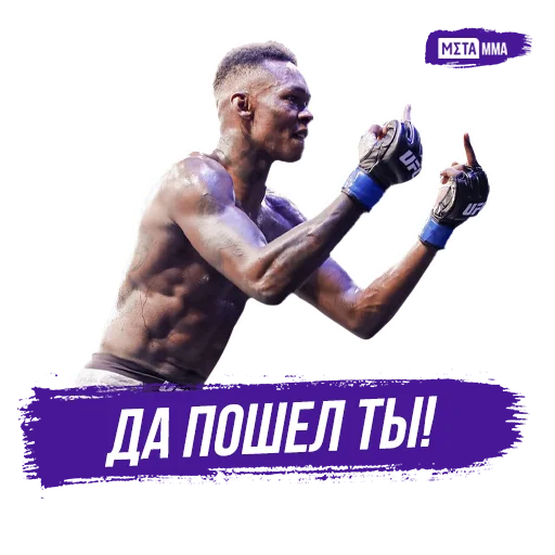 🖕 Стикер «Meta MMA UFC» для Telegram